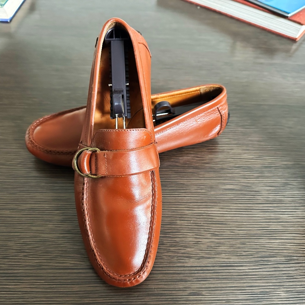 Polo Ralph Lauren Leather Loafers – Men’s Size 10.5 D – Made in Brazil